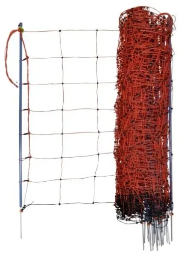Sheep net OviNet Premium, 50 m, orange, 108 cm, single point