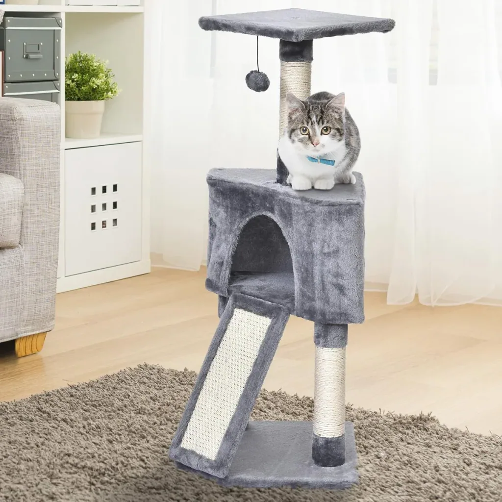 3-story cat tree