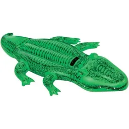 inflatable crocodile