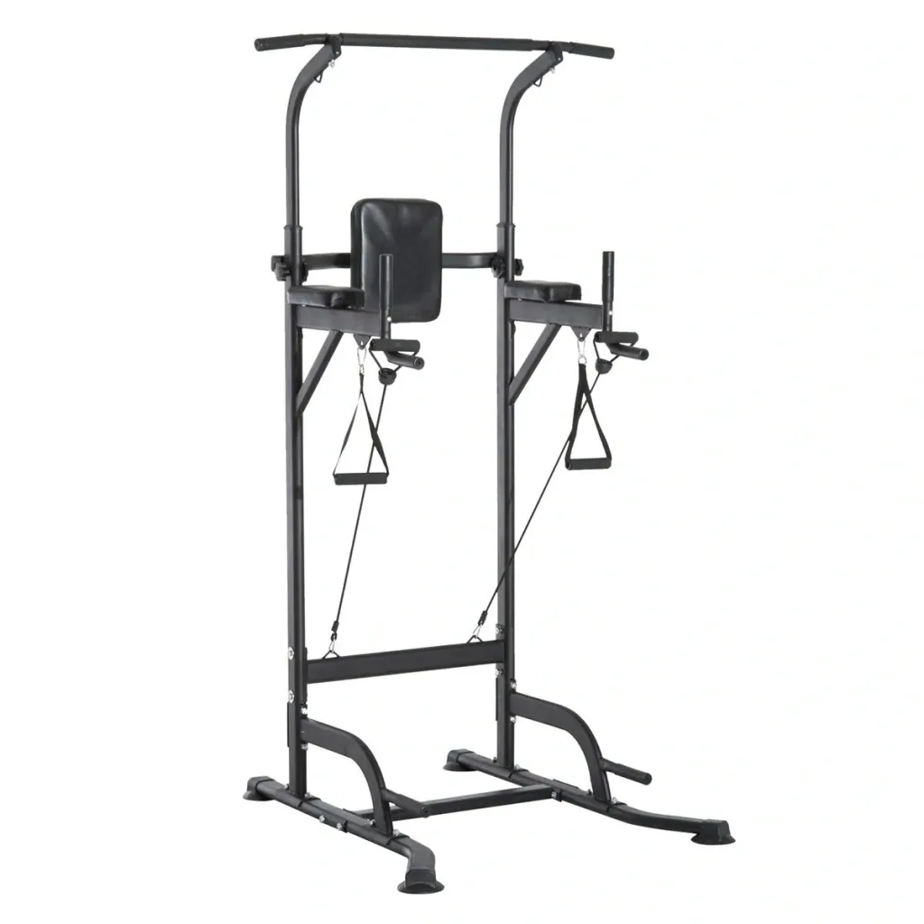 Power station with pull-up bar black