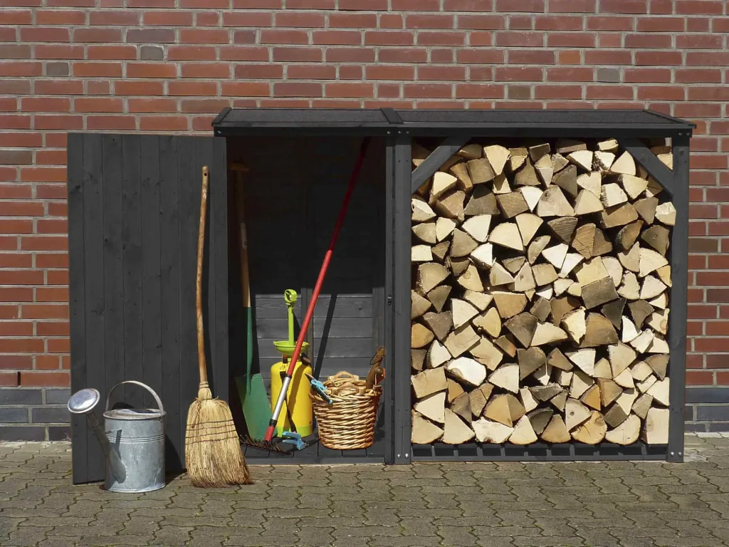 Firewood combination "Speyer", anthracite
