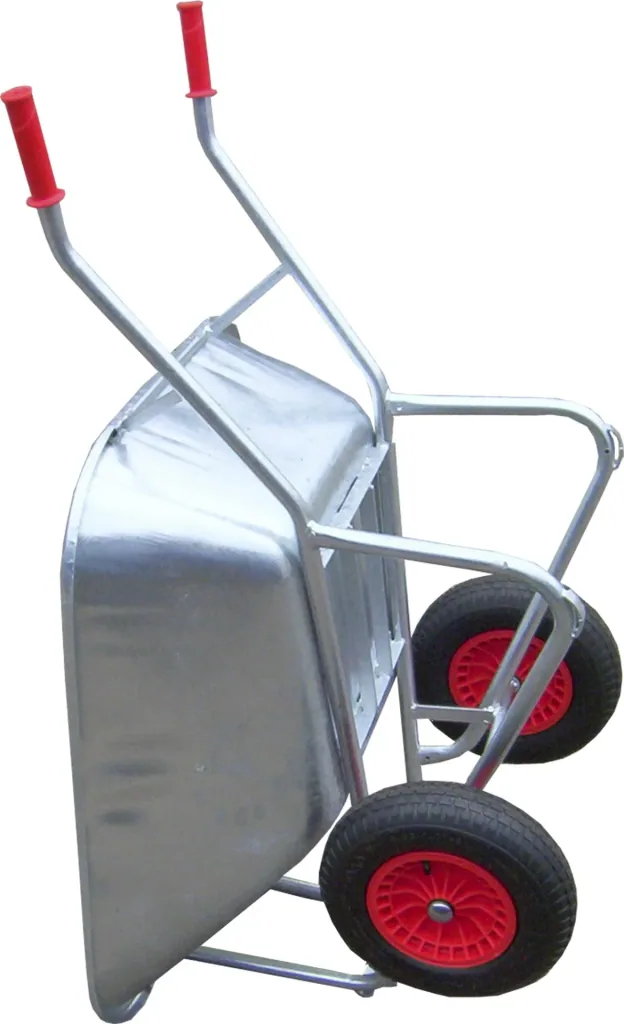 Large wheelbarrow "Farmer II", 200 liters, 2 pneumatic wheels