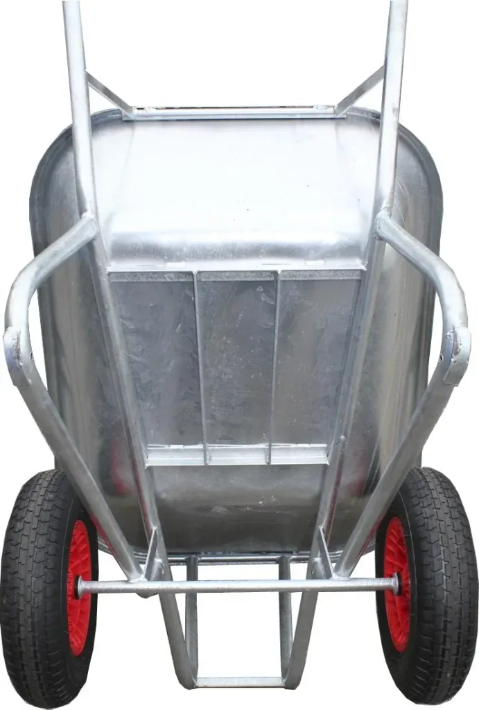 Large wheelbarrow "Farmer II", 200 liters, 2 pneumatic wheels
