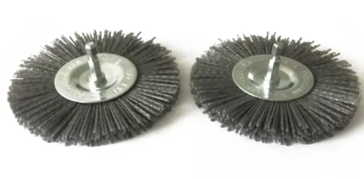 Vervangende borstelset, 2 stuks, polyamide (nylon) voor de voegenreiniger GFR 401