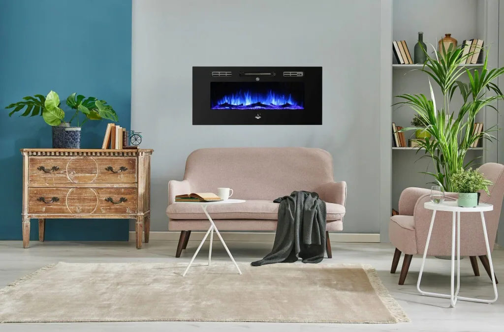 Elektrische haard "Bern" 100 cm wandmontage