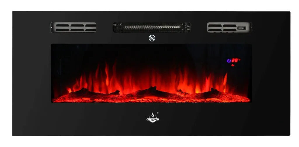 Elektrische haard "Bern" 100 cm wandmontage