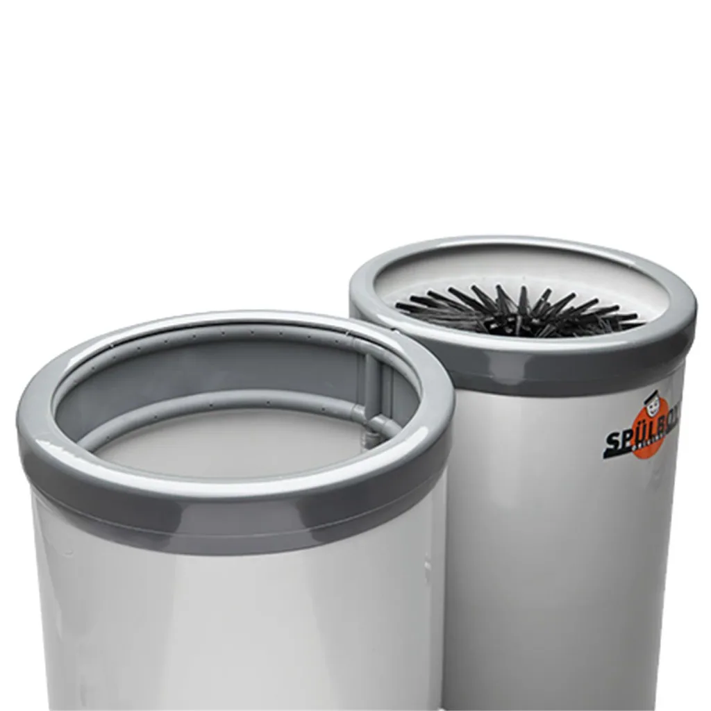 Glazenspoeler, Glazenspoelmachine - TWIN-GO-T, met 2-traps telescopische spoeling