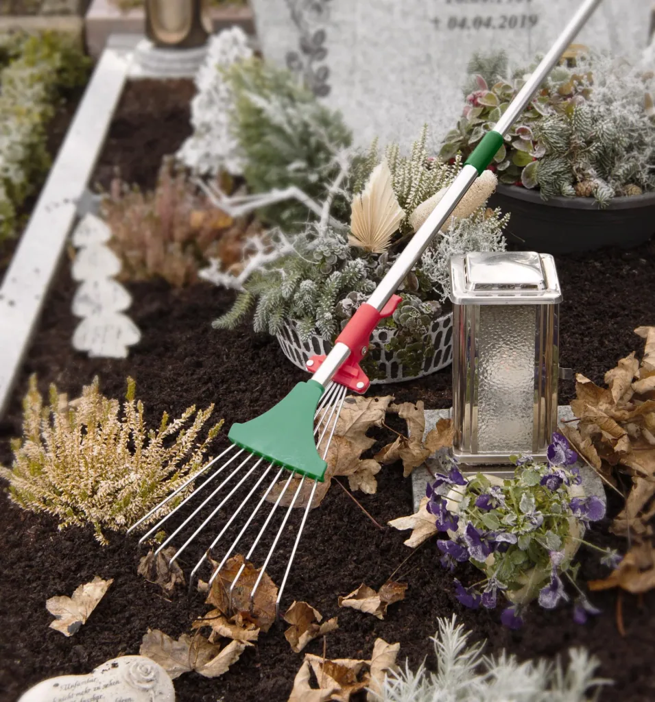 Universal rake "Slider Jack", light metal, telescopic