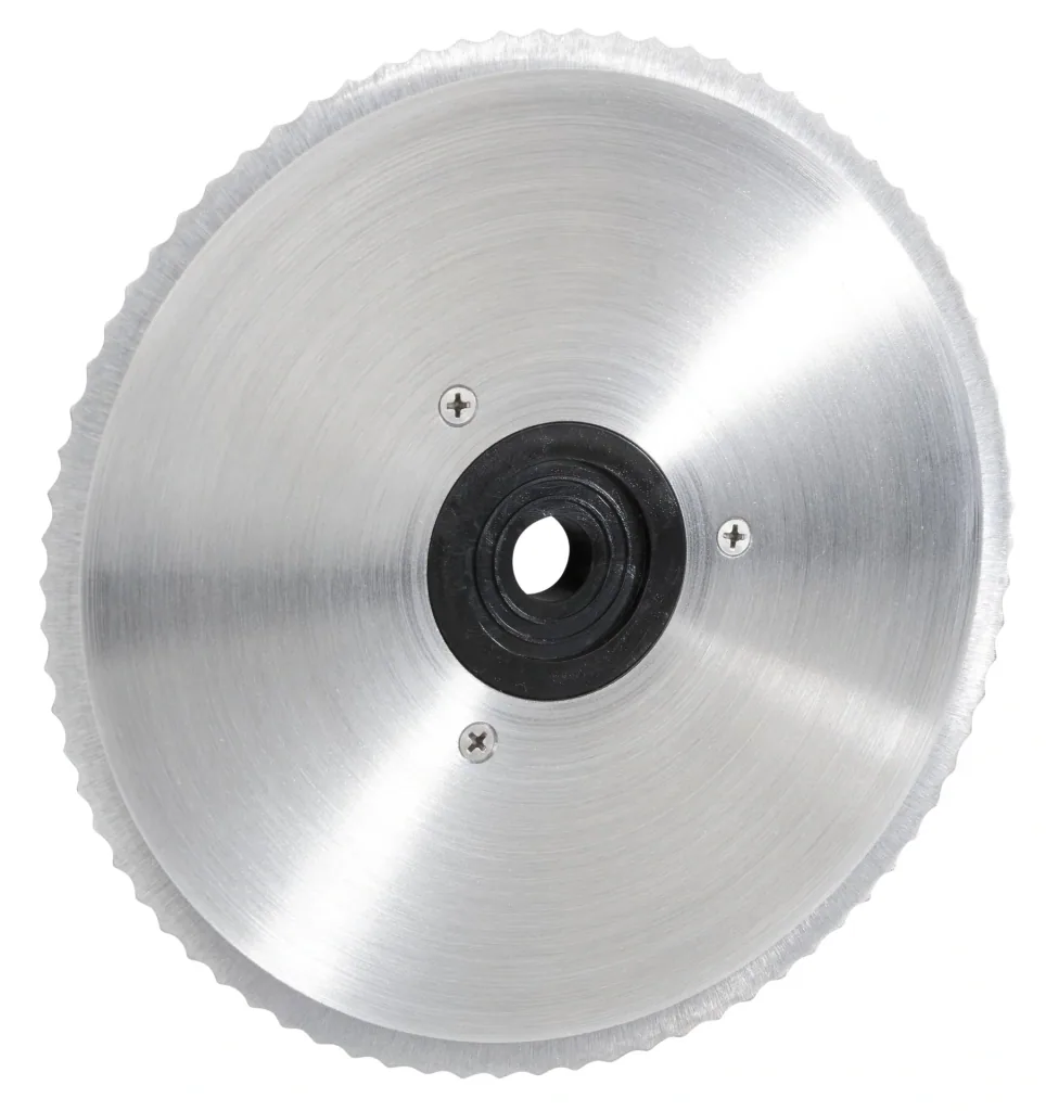 Replacement blade, serrated edge, for food slicer No. 890124