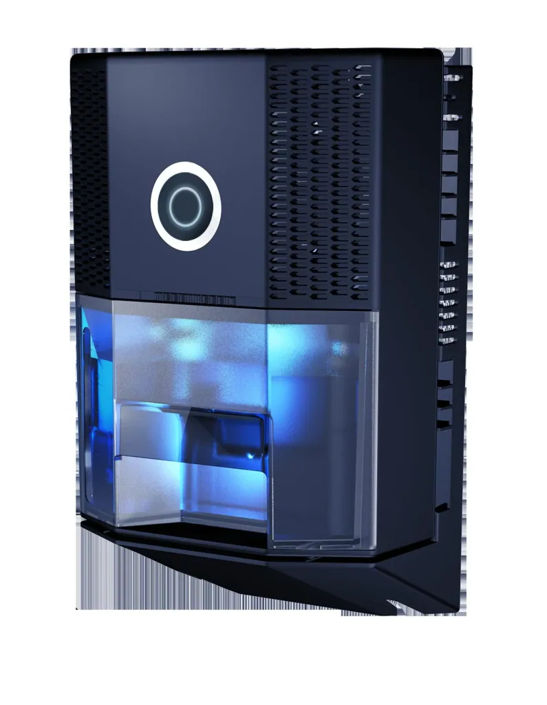 Dehumidifier "Vida 2", 1-liter tank, 30 m², 18 watts, black