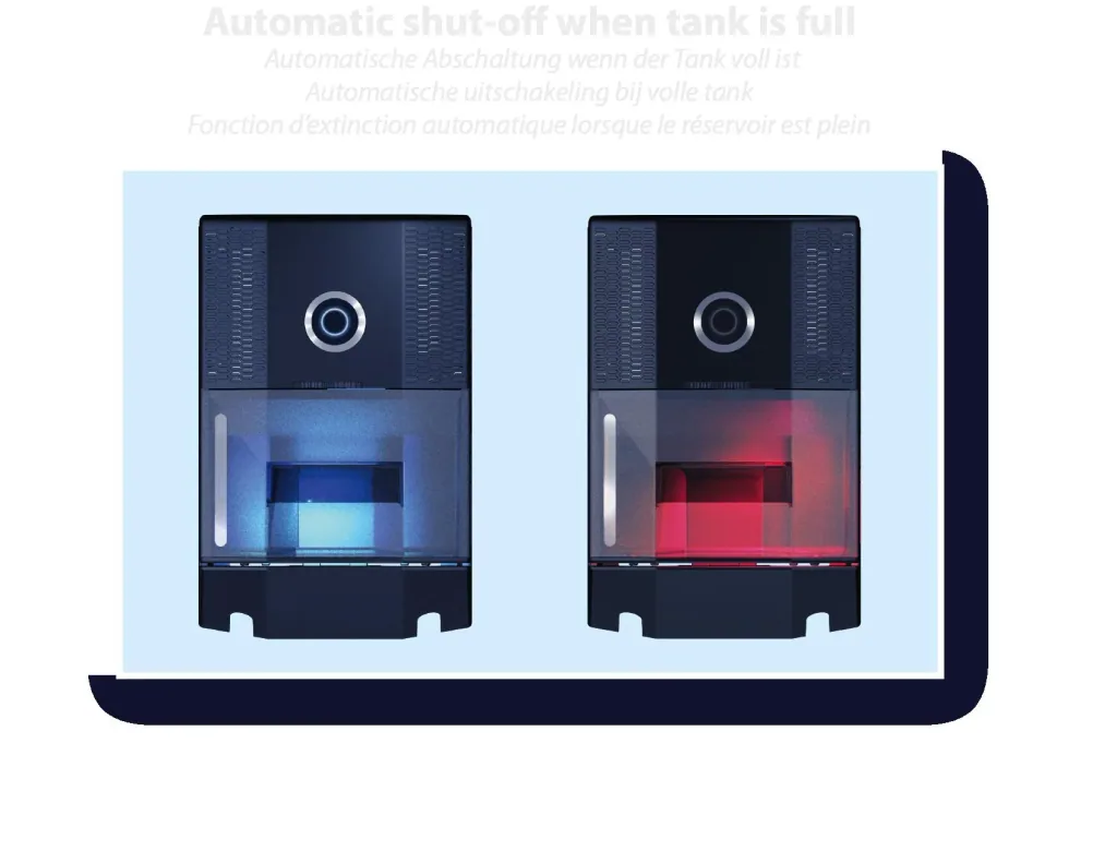 Dehumidifier "Vida 2", 1-liter tank, 30 m², 18 watts, black