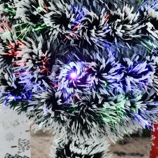 artificial Christmas tree with LED light seven-color light guide