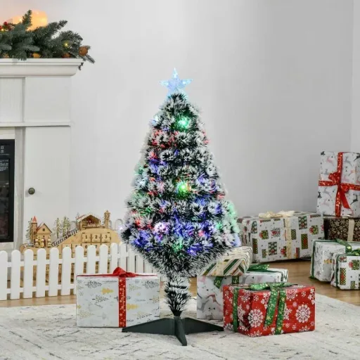 artificial Christmas tree with LED light seven-color light guide
