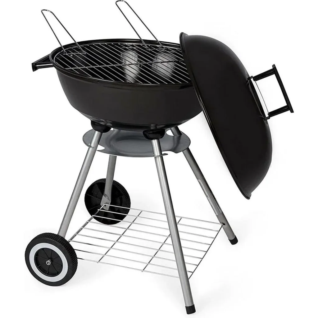 BBQ charcoal grill with thermometer - Ø47 cm