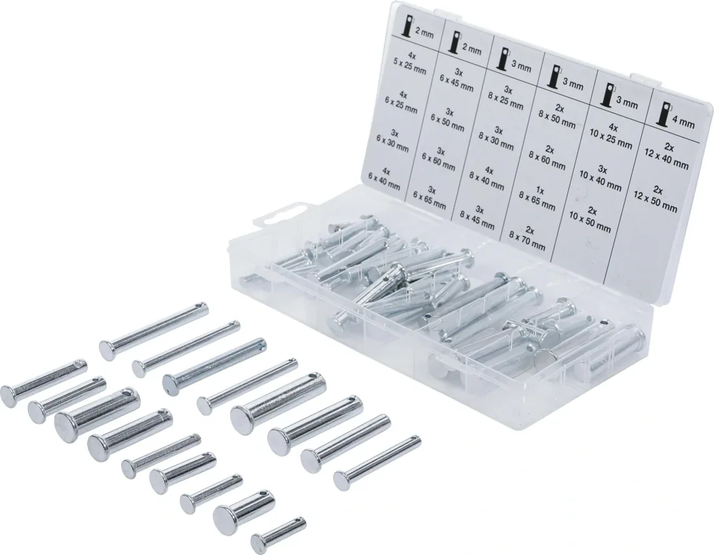 60-piece locking bolt assortment