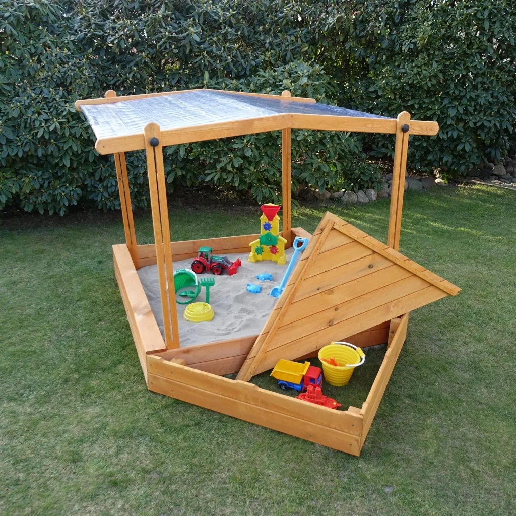 Sandpit "MULTI" + bow box + sunroof