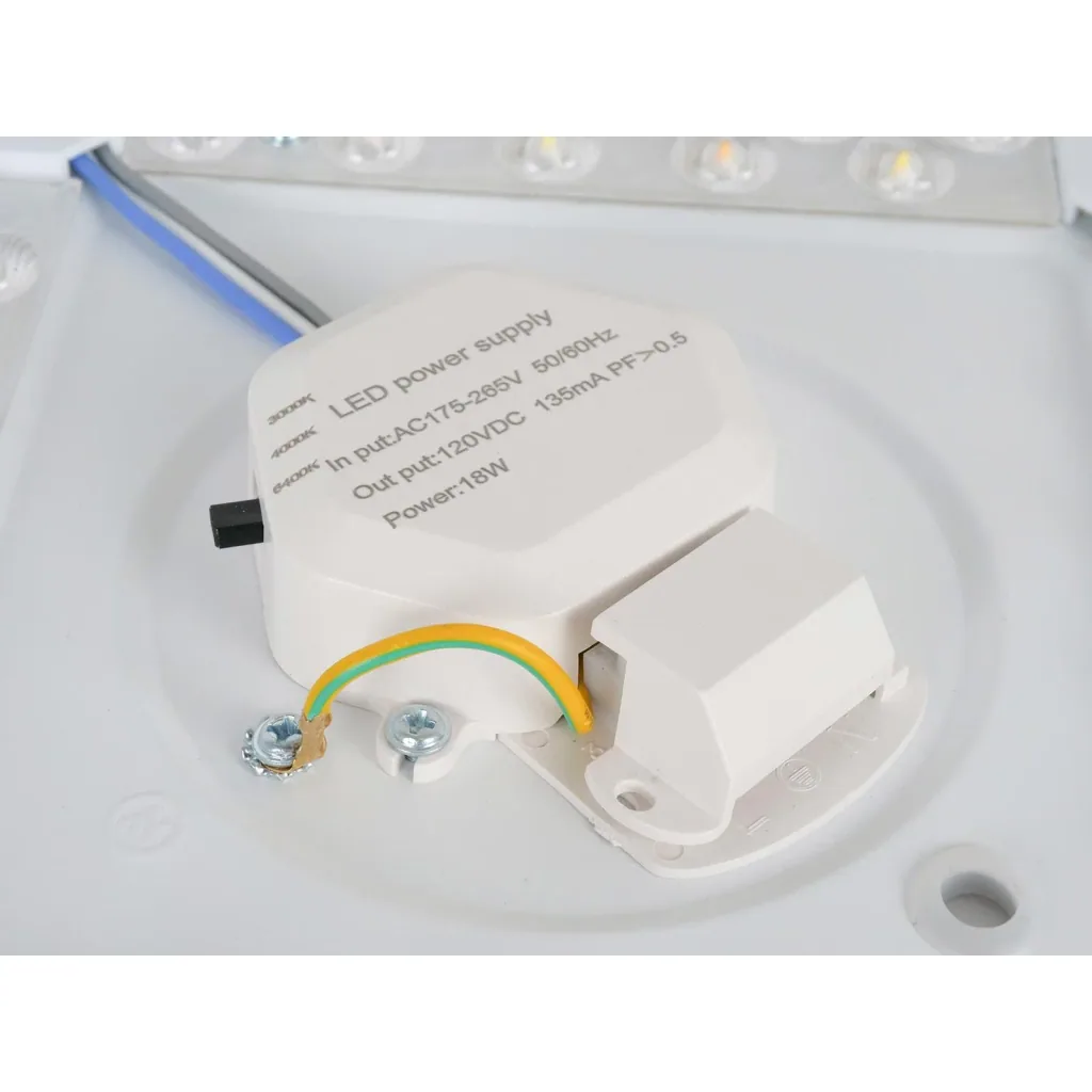 VT-8412-S LED ceiling light with star shade - 12W - 720 lumens