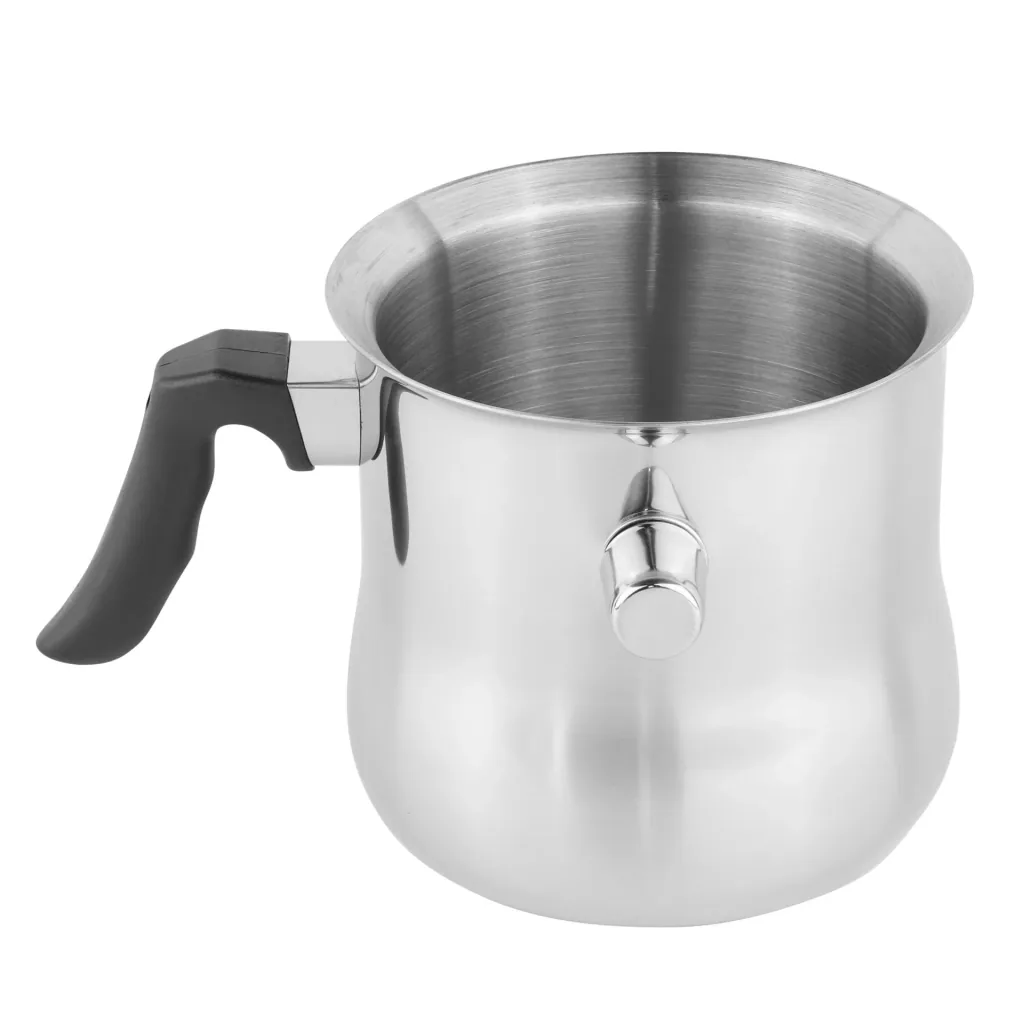 Milk and simmer pot 1.2 liters, stainless steel