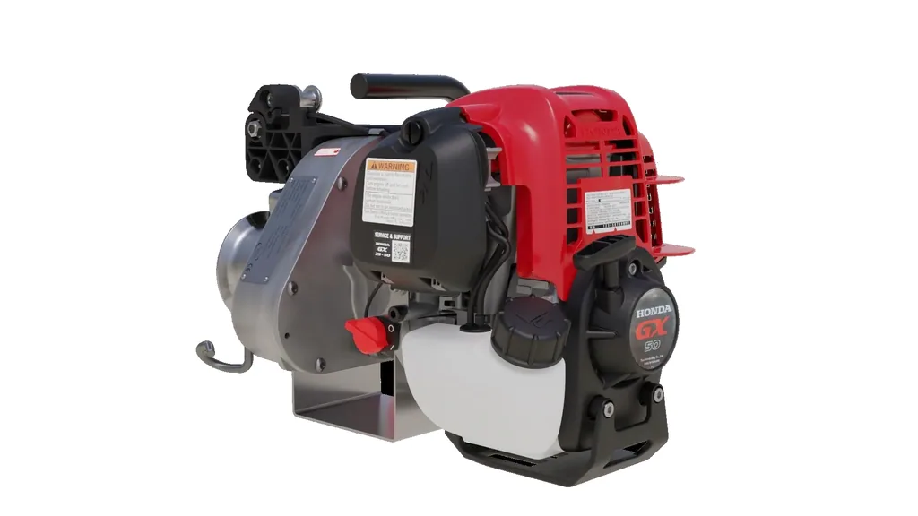 Capstan winch with automatic retention mechanism