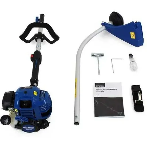 26cc split shaft lawn mower with 4-stroke petrol engine