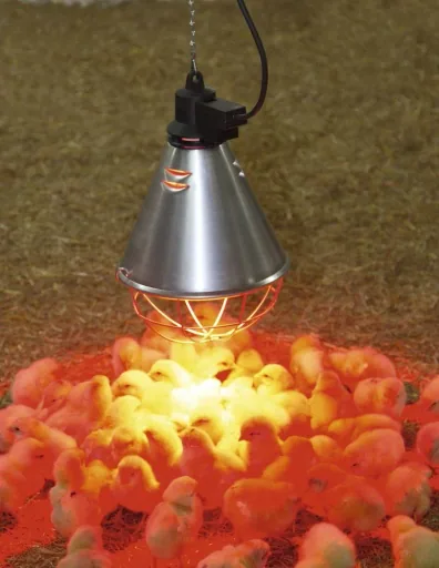 Infrared heaters with energy-saving switch in a set of 2