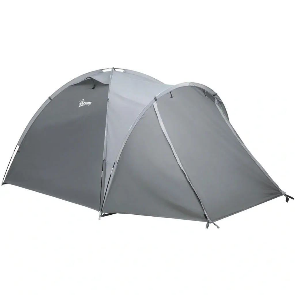 Camping tent for 2-3 people - grey - 350 x 220 x 145 cm
