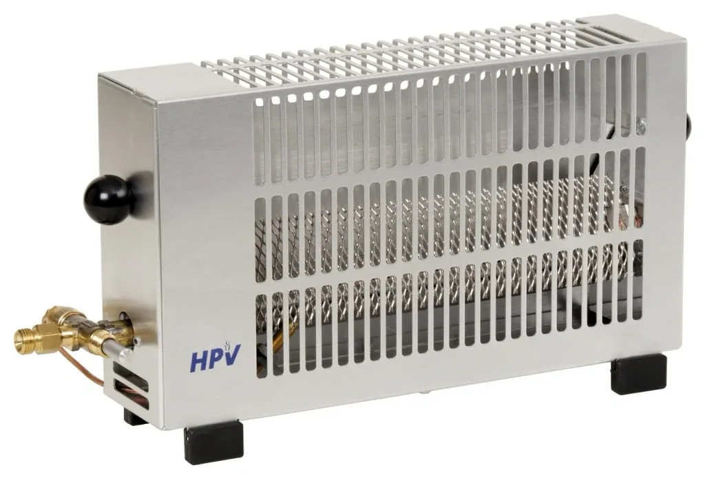 Tent/camping heater 1.7 KW with ignition protection