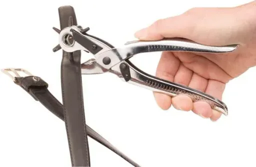 Hole and eyelet pliers set 3-piece with 250-piece accessories