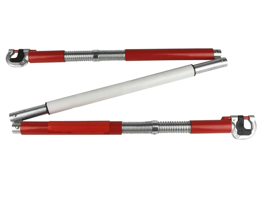 Safety tow bar "easy-clap", foldable