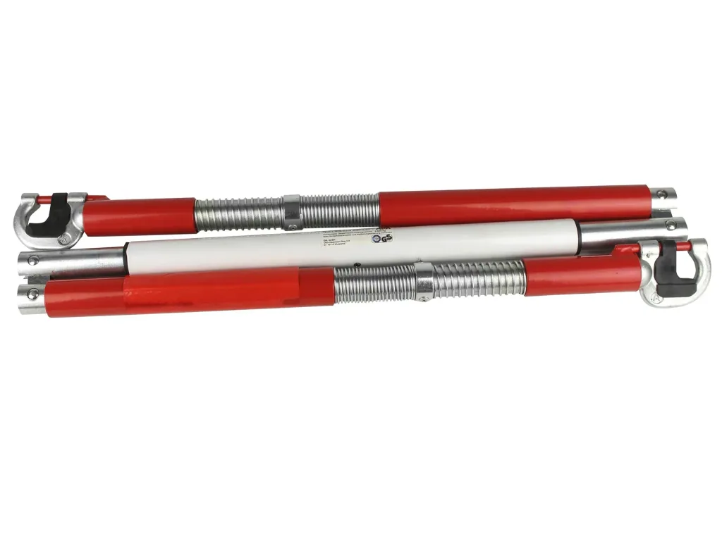 Safety tow bar "easy-clap", foldable