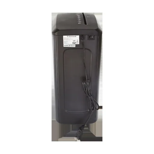 Paper shredder 3D14, up to 8 sheets, black, security level P-4