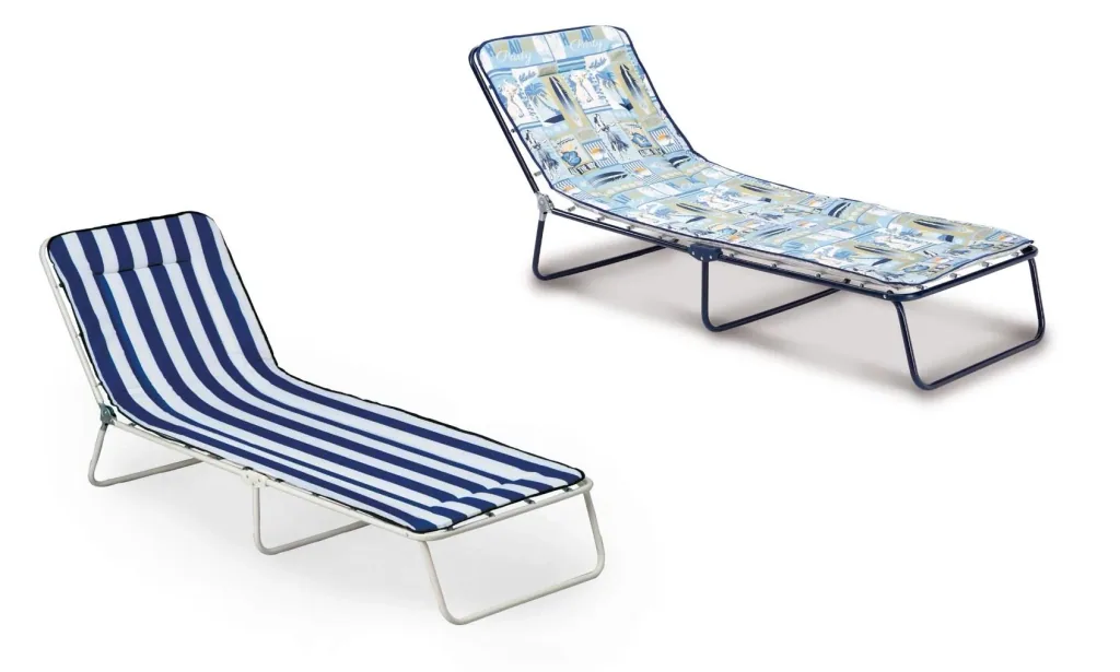 3-legged lounger "Chiemsee" - white