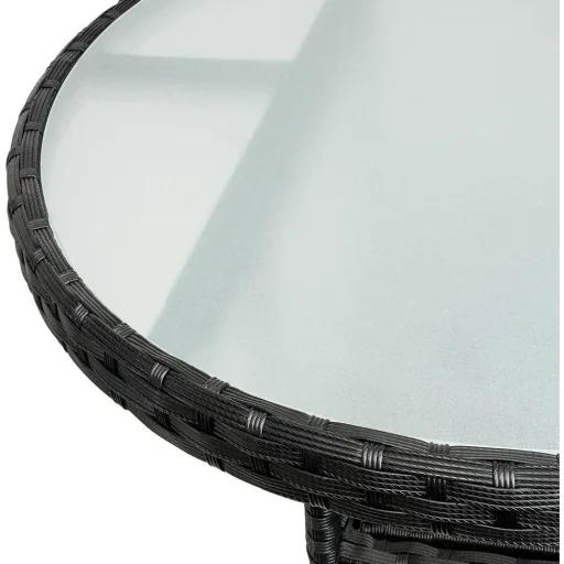 Poly Rattan Round Side Table / Tu