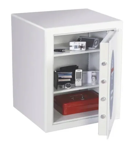 Fortress safe, double-walled, with high-security lock, capacity 43 liters, SS1183K MKII