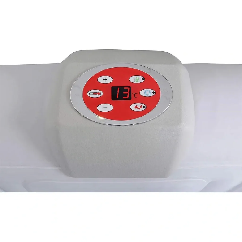 Inflatable bubble bath 1200W - whirlpool - for 2-4 people 145x65cm