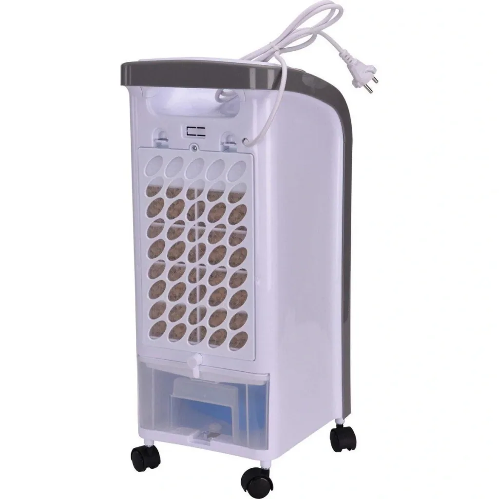 Excellent Electrics Aircooler - Air cooler - 3.5L - 80 Watt - Whistles quietly - 3 positions - With cooling elements