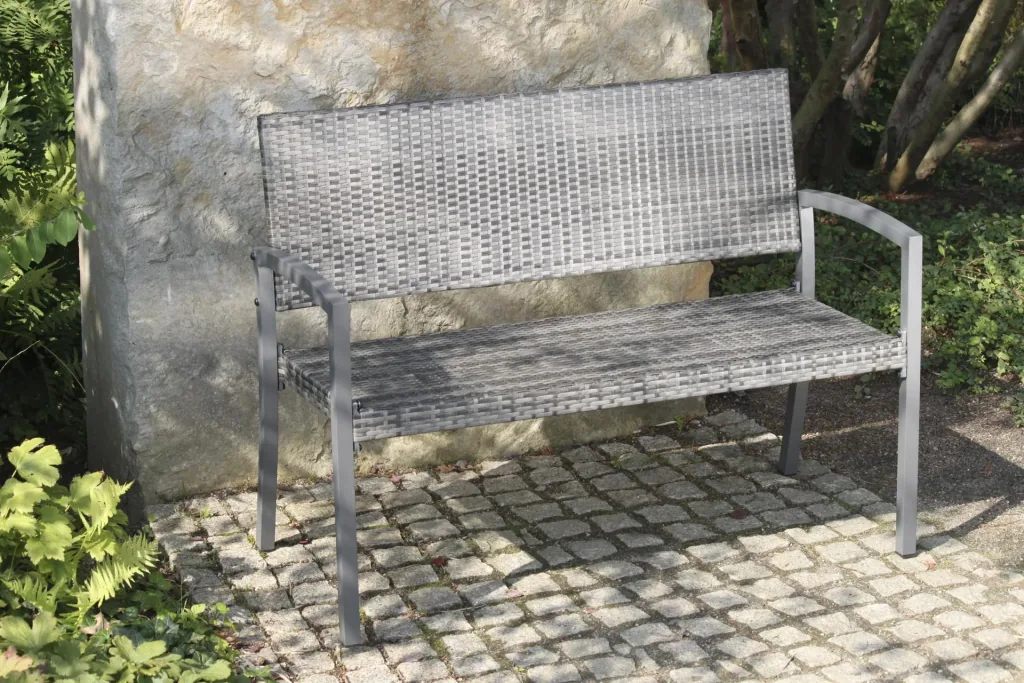 Garden bench "Sanremo" grey
