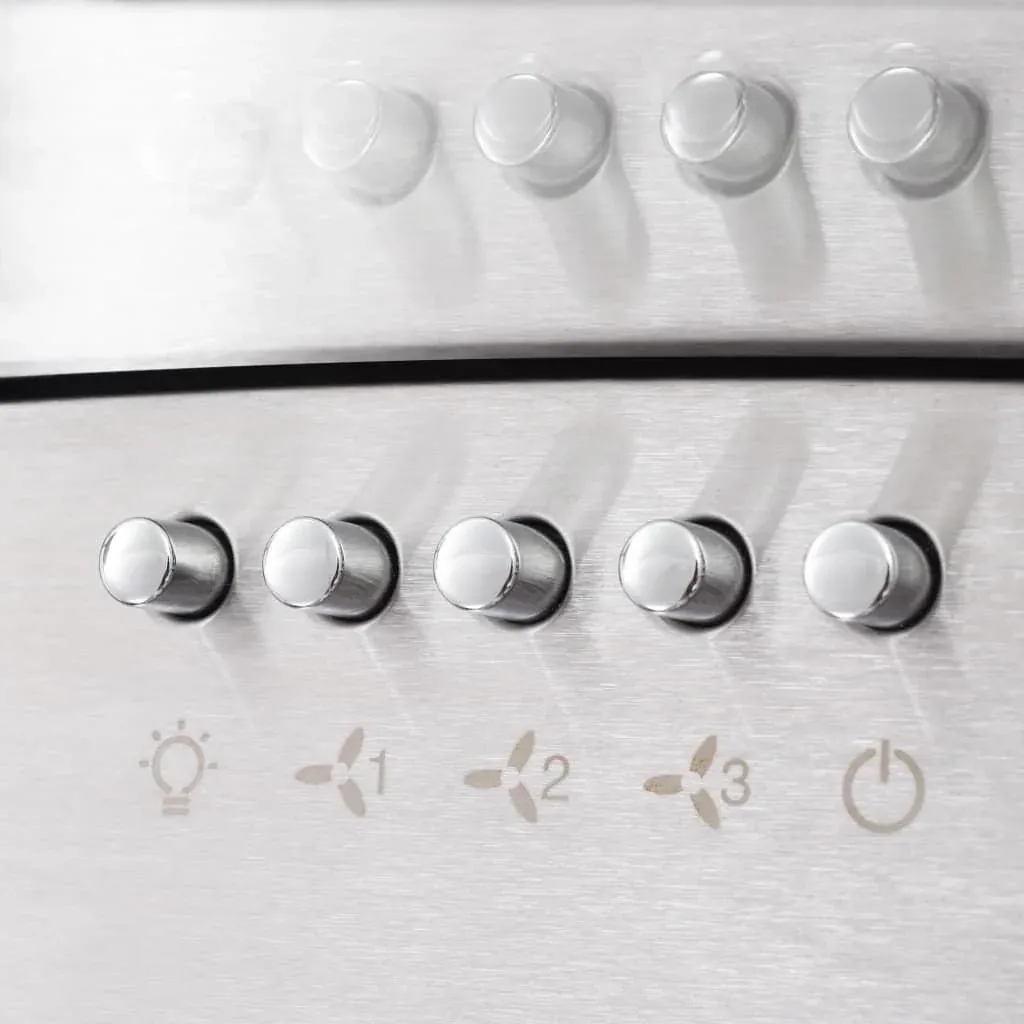 Wall hood 756 m³/h LED 60 cm stainless steel