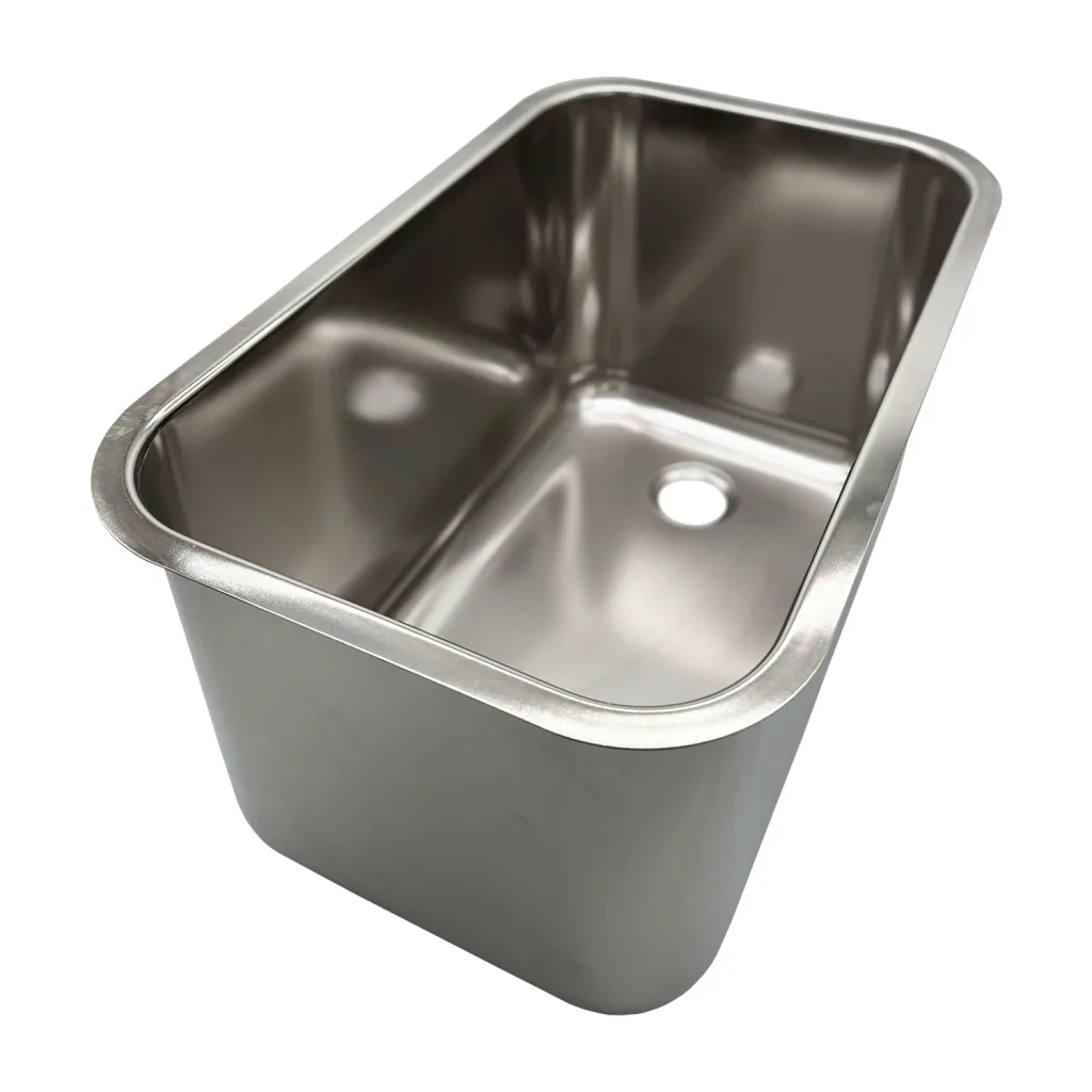 Spoelbak Gastronorm van rvs - 50x30x30 cm