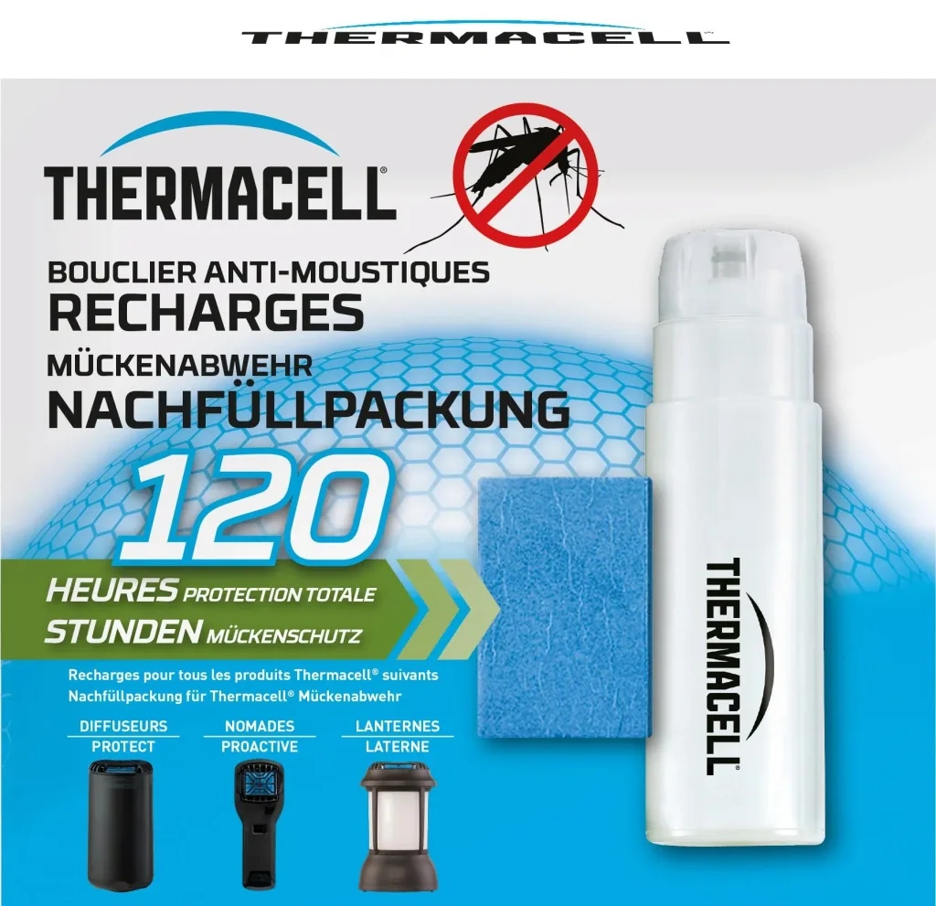 Mosquito repellent refill pack 120 hours