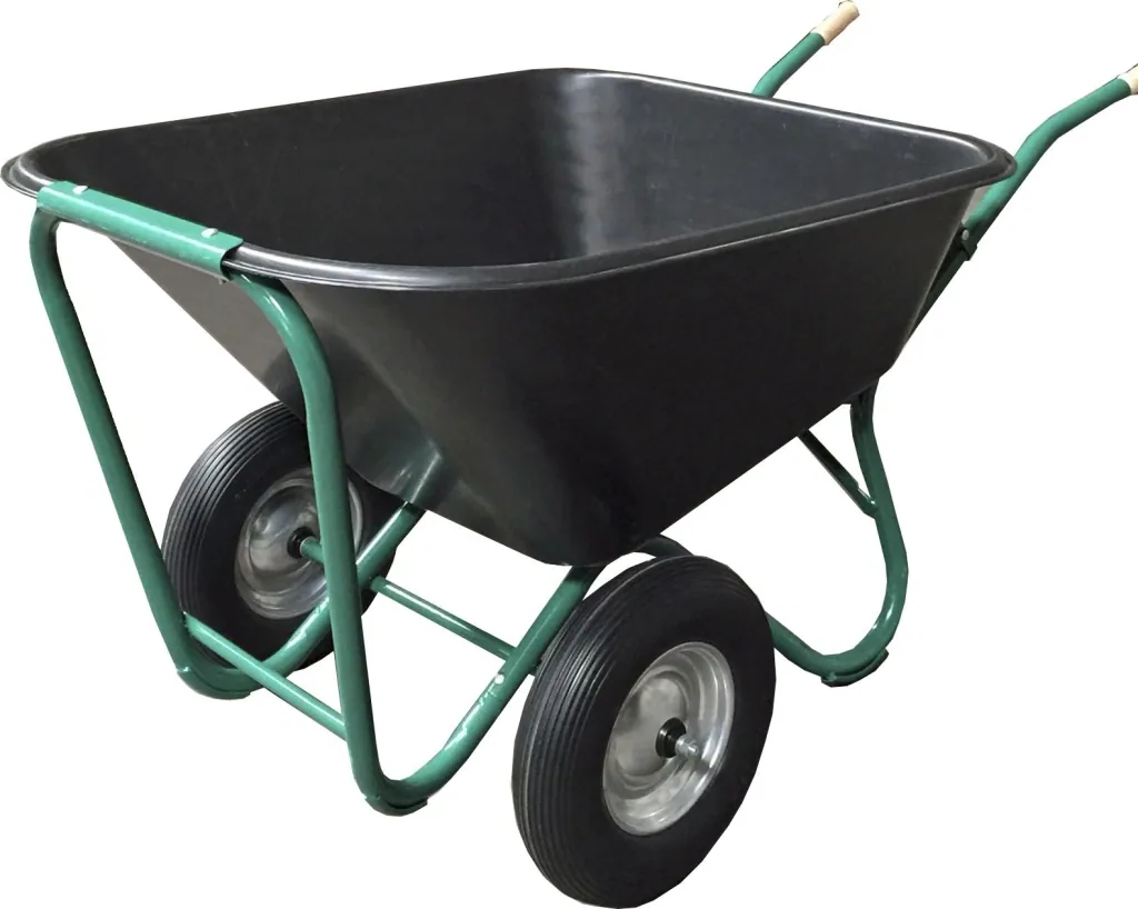 Large wheelbarrow "Universal", 200 liters, 2 pneumatic wheels