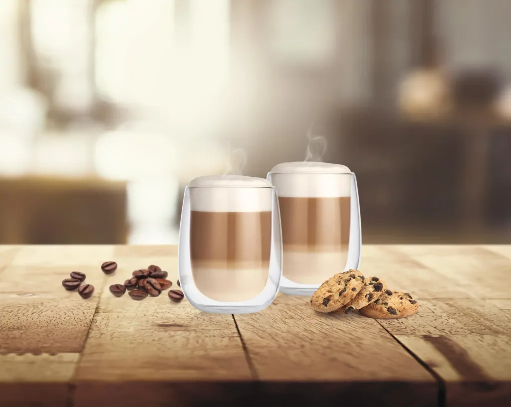 Thermal glasses Latte Macchiato, 350 ml, set of 2