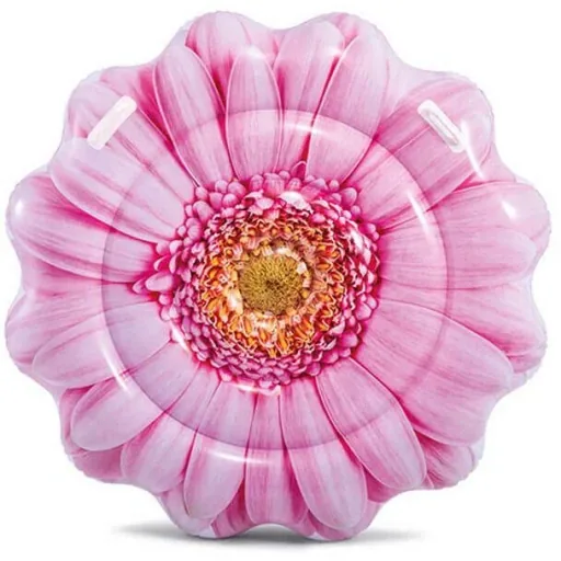 Pink Daisy air mattress 142 x 142 cm