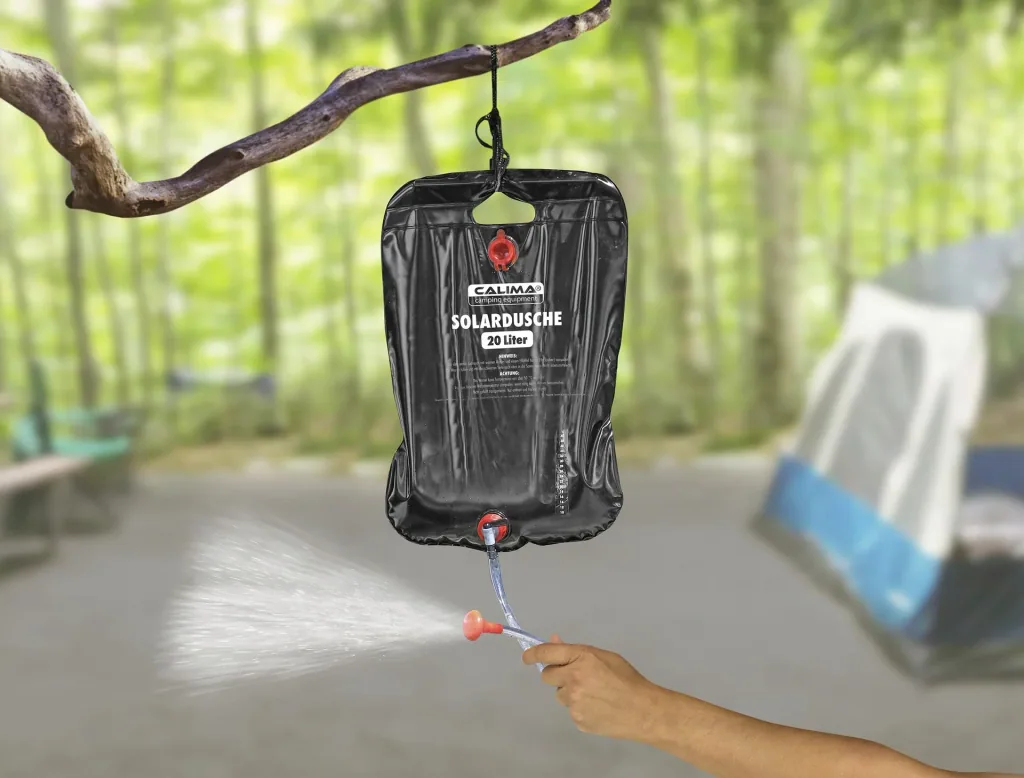 Solar shower, 20 l, PVC