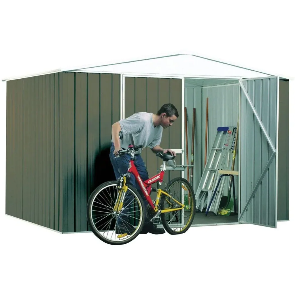 Absco Regent WG30292RK Metallschuppen - 300x292x206 cm
