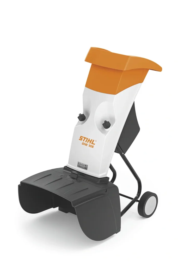 Electric shredder GHE 105, for shredding branches up to 35 mm