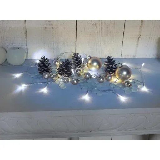 Vellight Christmas Lights - 2m - 20 LEDs - White - Indoor use only