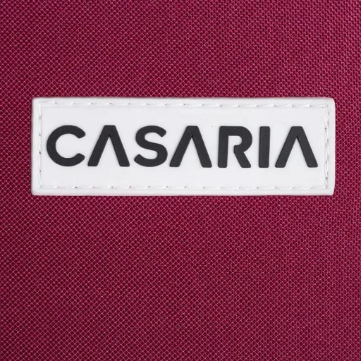 Deck chair 'Ibiza' with sliding roof, aluminum, ruby ​​red, 190 x 59 x 29 cm