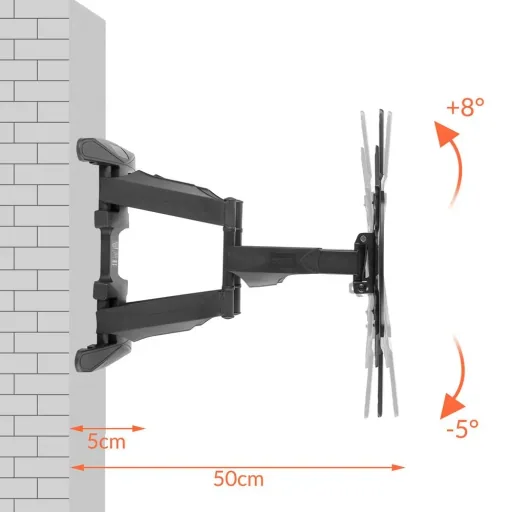 TV wall mount 32-75 inch black