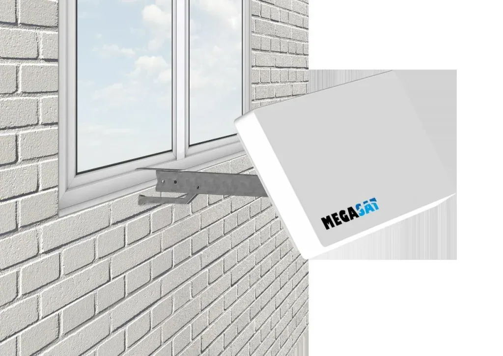 Megasat flat antenna D1 Profi-Line - Suitable for 1 subscriber